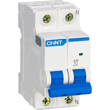 Chint NXB-63S/C16 1P+N 4,5ka Courbe C 16A Disjoncteur thermique magnétique 296749