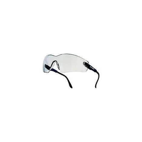 Lunettes Bolle Vipci Viper monture en nylon bleu électrique verres transparents anti-rayures