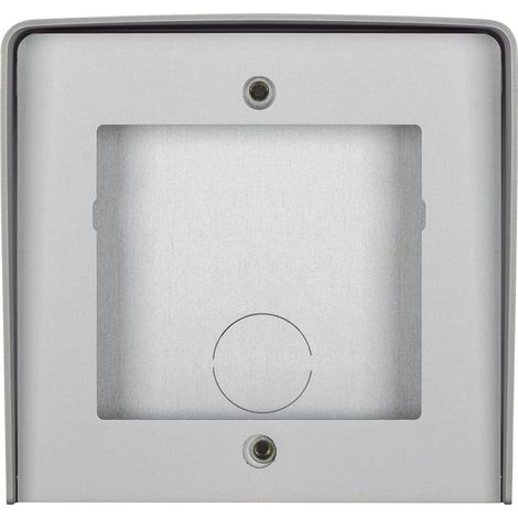Scatola da parete con tettuccio antipioggia Alluminio BTicino 345311