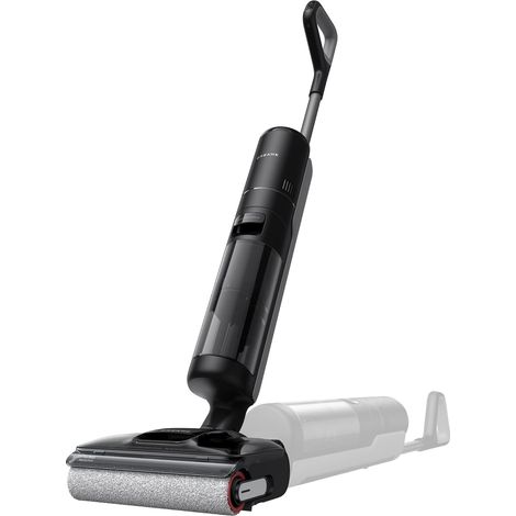 Dreame H12 Pro FlexReach Nass und Trockensauger, 18 kPa Saugkraft, flaches 180°-Design, Trocknung in 5 Minuten, 90 °C Heißwäsche, Doppel-Kantenreinigung, Reinigung in 50 Minuten