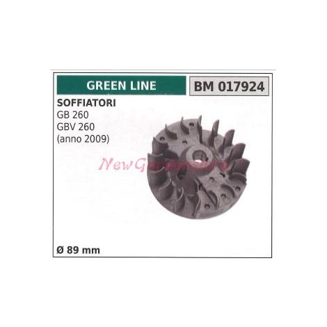 Volano magnetico GREEN LINE soffiatore GB 260 GBV 260 anno 2009 017924