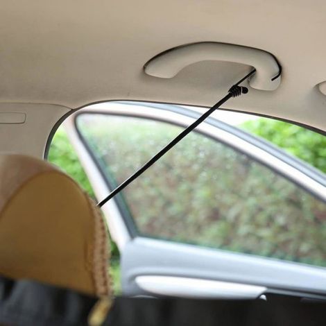 Filet De Barrière Pour Voiture - Polyester Et Maille - 115 X 62 Cm - Pour Sécuriser Animaux En Voiture - 1 Pièce (1/5)