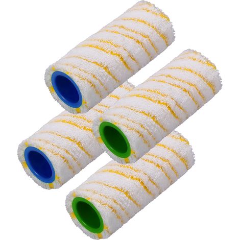 Rouleaux de rechange compatible Karcher FC7 / FC5 / FC3  [Lot 4] Remplacement rouleaux 2.055-006.0 (1/5)