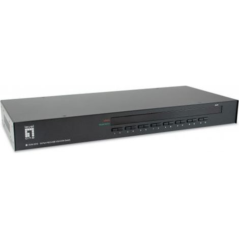 LevelOne KVM-3216 switch per keyboard-video-mouse (kvm) Montaggio rack Nero (1/4)