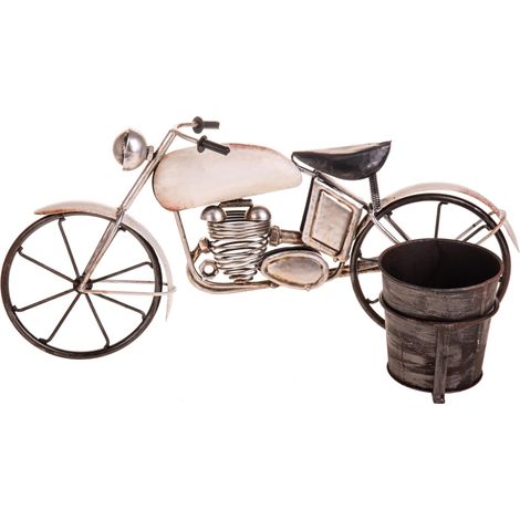 Moto con Contenitore Pianta 48 cm