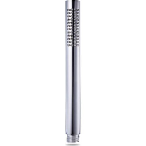 Soffione doccia 1 getto Soffione doccia risparmio idrico Doccia manuale ad alta pressione Ottone cromato- (1/5)
