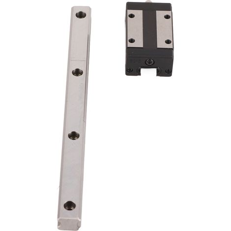Glissière linéaire 200mm kit patin à billes en acier bloc coulissant pour imprimante 3D et pièces CNC (1/5)