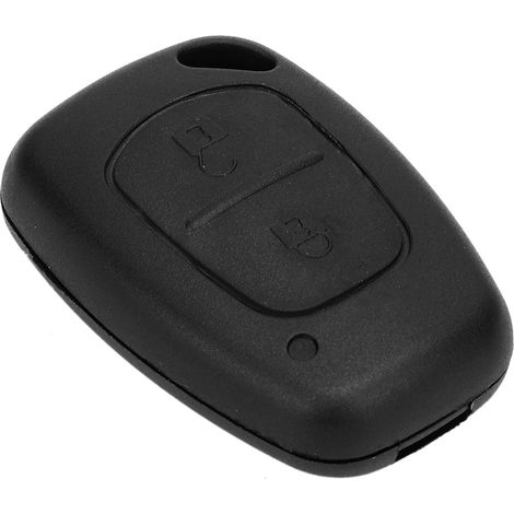 Aramox Boîtier de clé Télécommande à 2 Boutons, Couvercle de Remplacement pour Trafic, Léger, Compact et élégant..