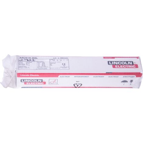 Lincoln Elektrode Arosta 304L 3,2 4,2 kg (130 Stück) FÜR Edelstahl (1/2)