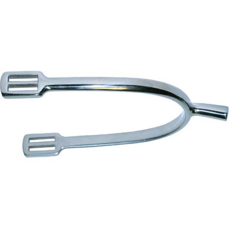 Speroni inglesi in accaio inox da adulto con gambo 20 mm