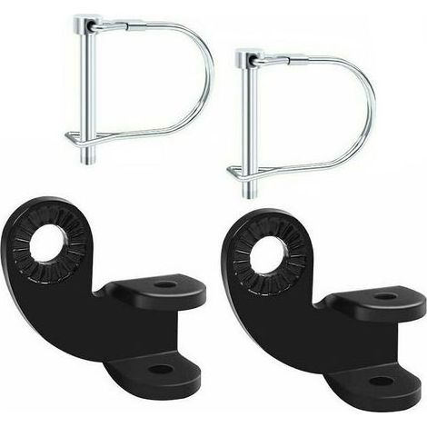 Qeridoo bicycle trailer hitch pieces (1/4)