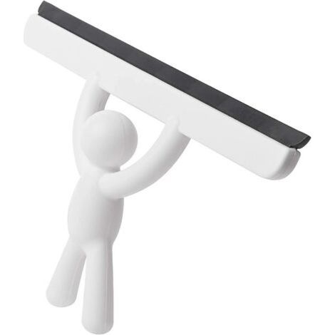 Raclette de douche extensible pour portes en verre, design compact et nettoyage précis pour salle de bain et voiture