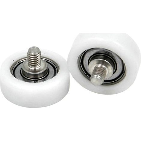 Set di 1 cuscinetto in plastica M6, diametro 26 mm, 26x7 mm, 5 pezzi (1/2)