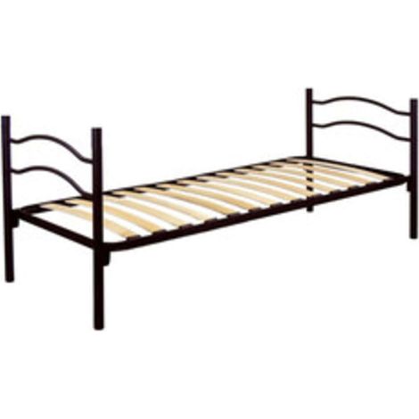 LETTO SINGOLO 553 CM 80X190  ANTRACITE