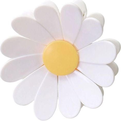 Pince à sac alimentaire décorative 3D motif floral – Pince de fermeture magnétique – Scelleur de cuisine portable et robuste (1/4)