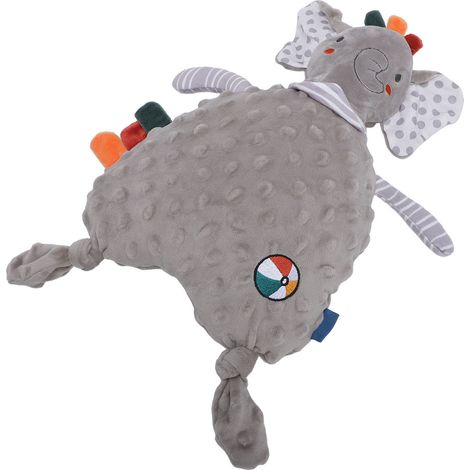 Couverture de sécurité pour bébé, doudou en peluche tout doux pour filles et garçons nouveau-nés, jouet en peluche (1/5)