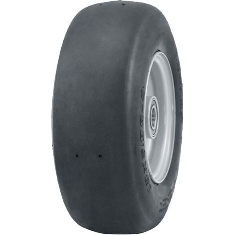 Pneu lisse 16x6.50-8 - WANDA - 4 plis - Jante en acier - Roulements 20mm - Applications agricoles