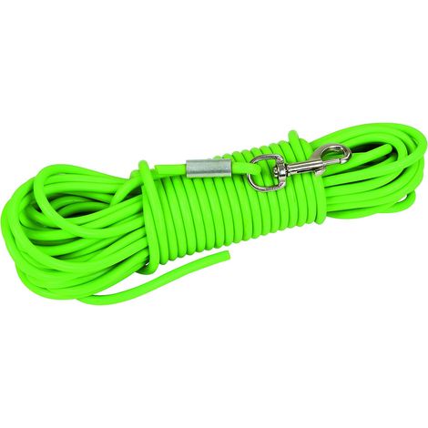 Kerbl - Guinzaglio in PVC, 15 m, colore: Verde
