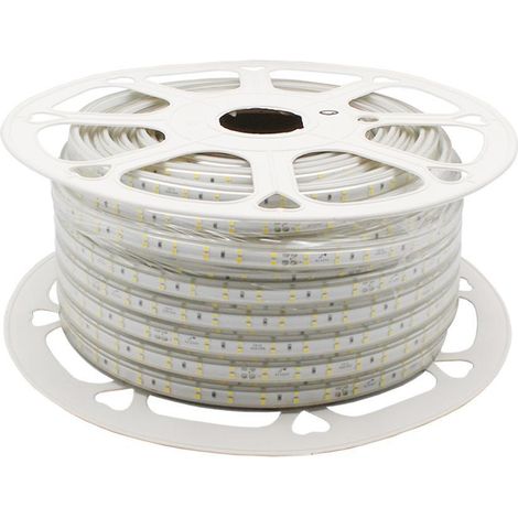 IBERVOIP rollo tira led 220v silielastan allplace ip65 n.w , Rollo de 50 m de tira LED 220V IP65 Batterylight Fabricado en elastómero SILIELASTÁN anti Rx Uva Componentes de (1/2)