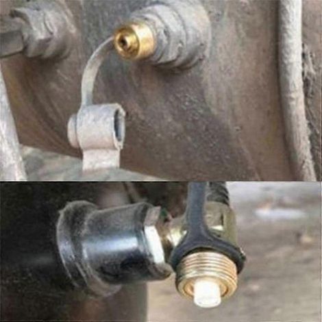 Tubería de conexión del camión para la junta de admisión de aire del tanque de almacenamiento del camión y válvula de admisión de aire del camión Pn
