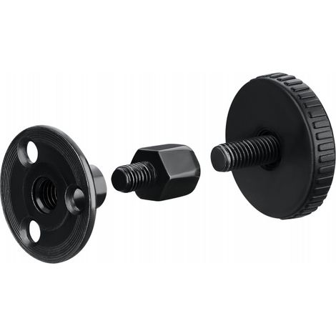 CSPARKV 4 piezas Patas de muebles ajustables 47-64 mm, Patas de muebles ajustables con almohadillas antideslizantes Patas de muebles de metal, para mesas, gabinetes y escritorios (1/4)