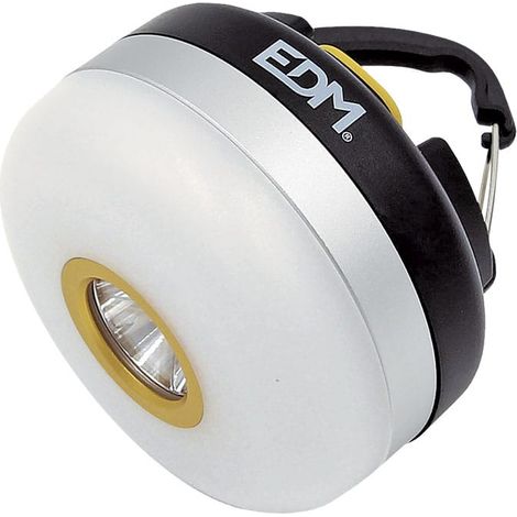Torcia magnetica led 260 lm 6500 / 7000 / 2900 k ip44 3 w batteria ricaricabile 1100 mah ø 66 x 40 mm, display 12 pz. (1/5)