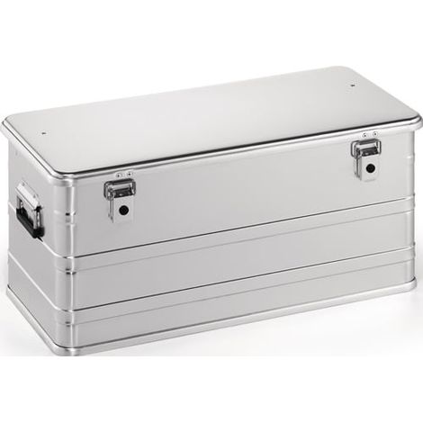 Aluminiumbox L782xB385xH367mm 91l avec fermetures à levier pliant avec trous - C91 (1/2)