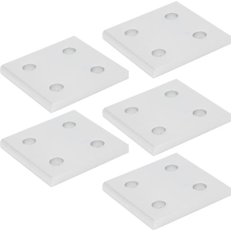 Four-hole connecting plate aluminum profile, flat connecting plate, vertical connecting plate (sold in sets of 5) 2040-4 holes (1/5)