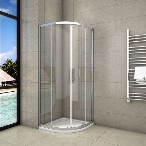 900x900x1900mm Quadrant Shower Enclosure Sliding Door,900x900mm shower Tray