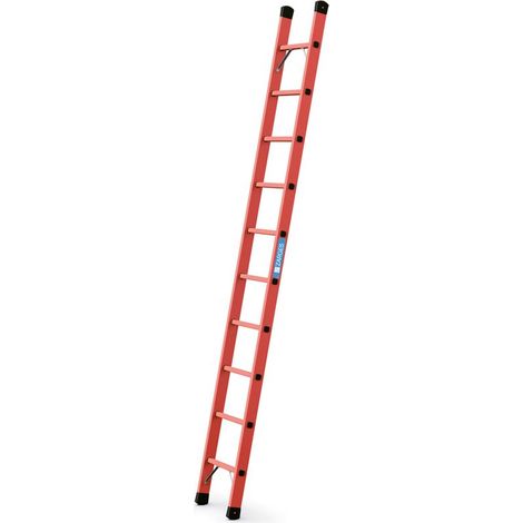 ZARGES Kst-Anlegeleiter 10 Sprossen (1/4)