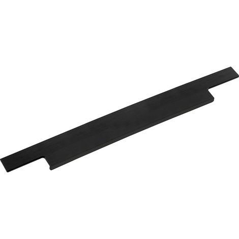 Poignée de meuble 796 mm profil Ramara poignée aluminium tiroir armoire porte meuble quincaillerie placard cuisine chambre, noir brossé (1/3)