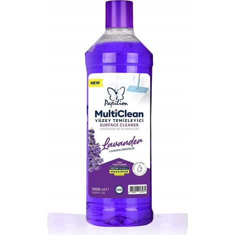 Papilion – Multi Clean Lavendel 1000 ml Flüssigreiniger zur Reinigung verschiedener Oberflächen