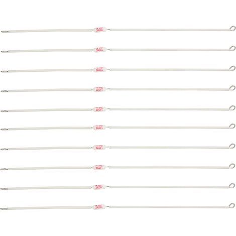 Lot de 10 fusibles en céramique, accessoire électrique, pièces industrielles, bornier de câblage 250 V 20 A (1/5)