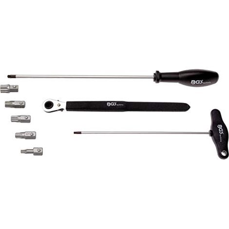 BGS 3539 Set di attrezzi per cerniere di porte 8 pezzi