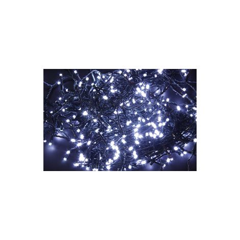 CATENA LUMINOSA  500 LED BIANCO FREDDO