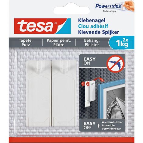 tesa Adhesive Nail for Wallpaper & Plaster 1kg (1/2)