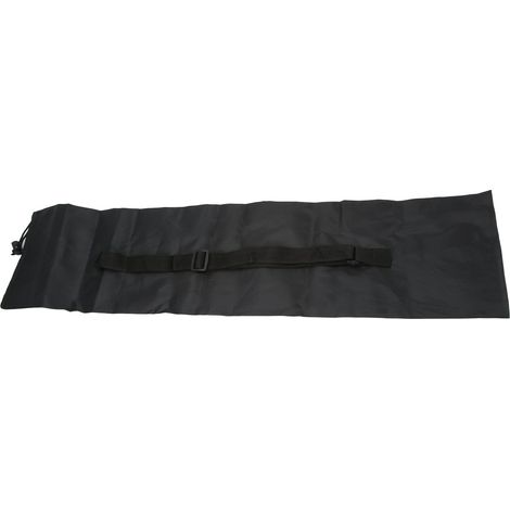 Sac de Transport pour Bâtons de Randonnée avec Fermeture à Cordon et Sangle Réglable, Poche de Rangement Portable 17x70cm (1/5)