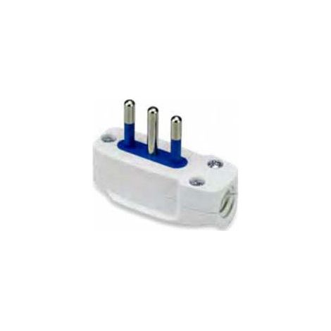 SPINA PIATTA SPA11 2P+T 10A- Bianca- ATON- pezzi 60