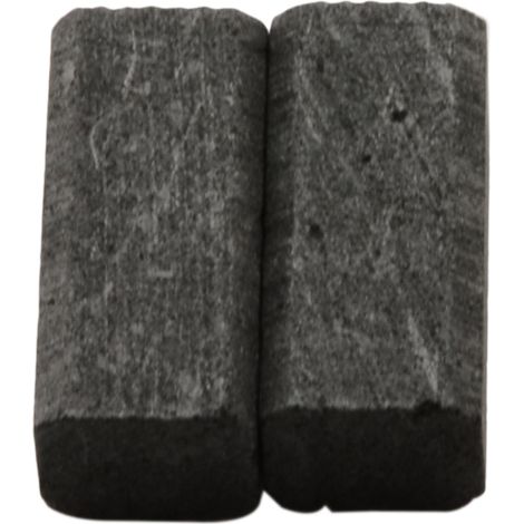Balais de Charbon pour Black & Decker Coupeuse/Scie SAG500 - 6x6x12,5mm (1/2)