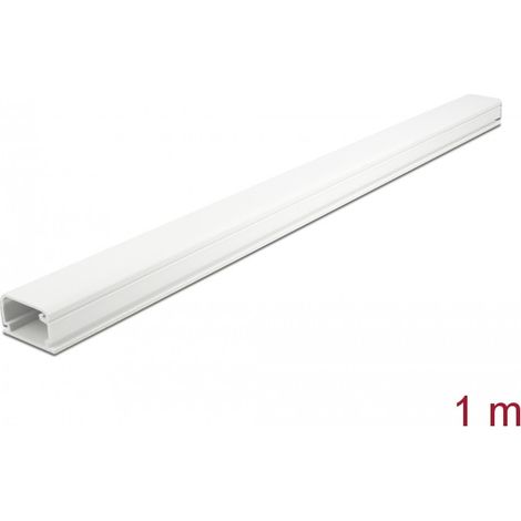 Delock 20722 Kabelkanal selbstklebend weiß 1000mm