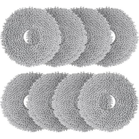 Microfiber Aspirateur patins de lavage pour Roborock Q Revo et Qrevo MaxV aspirateur robot - réutilisable et lavable pièces de rechange (1/5)