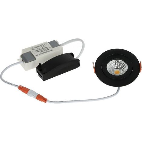 Spot encastrable à intensité variable 5W en kit complet (1/3)
