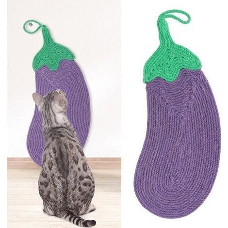 VGEBY Sisal-Kratzmatte für Katzen, Kratzmatte für Kätzchen, Mehrzweckmöbel, Kratzmatte ohne Spielzeug für Tierhandlungen (1/4)