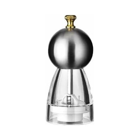 Moulin à poivre manuel, inox (1/5)