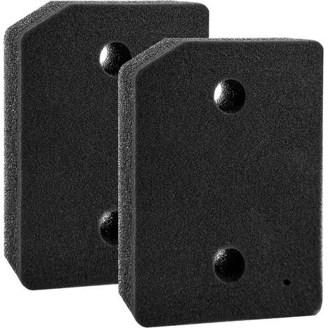2 Pièces 205 x 155 x 30mm Filtre Éponge, Tapis Filtrant, Filtres Éponge Noir, Filtre Déshydrateur, Pièce de Rechange, Accessoire pour Sèche-Linge à Pompe Chaleur Compatible pour Miele (1/5)