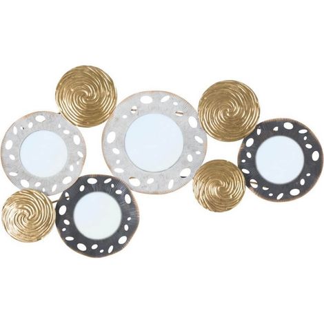 Decorazione Parete Ferro Design cm 91X4,5X54,5 - GLOTY (1/5)