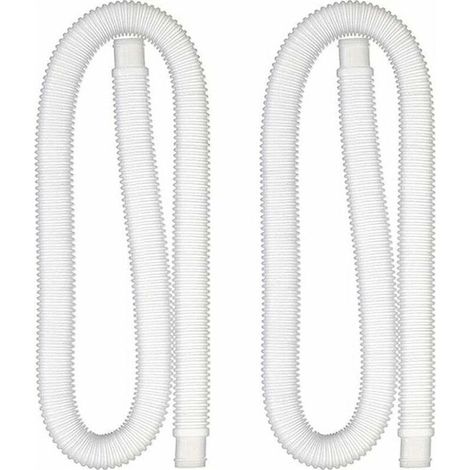 Tuyau de piscine, tuyau de rechange pour piscine, tuyau de rechange pour piscine, compatible avec les pompes INTEX 2 pièces, En (1/4)