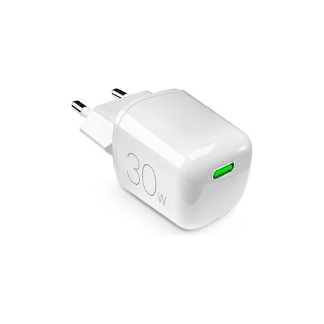 PURO PUFCMTCUSBC30WGWHI chargeur d'appareils mobiles Ordinateur portable, Smartphone, Tablette Blanc Secteur Charge rapide Intérieure