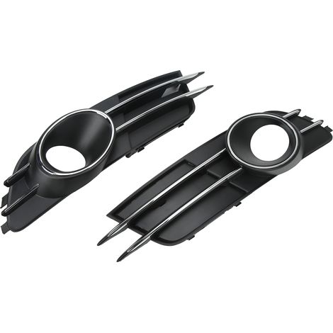 Unterer Frontstoßstangengrill mit Nebelscheinwerfereinsätzen für Audi A6 C7 (2012-2014)