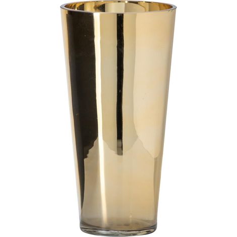 Photophore Design en Verre "Ember" 30cm Doré (1/5)